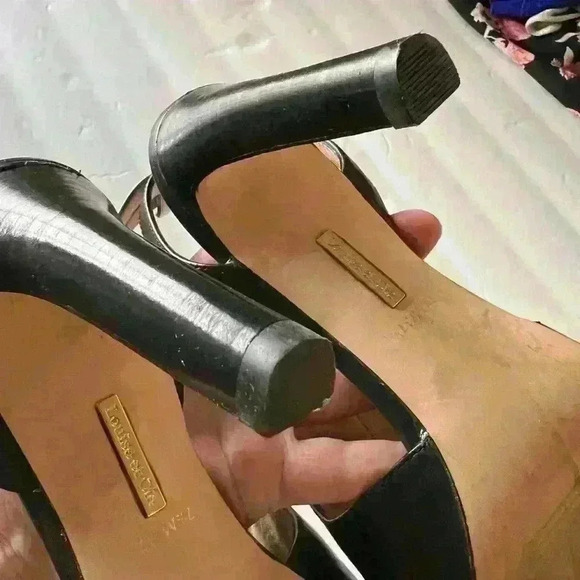 Louise et Cie Sebastian Cutout Leather Heels - Picture 9 of 10